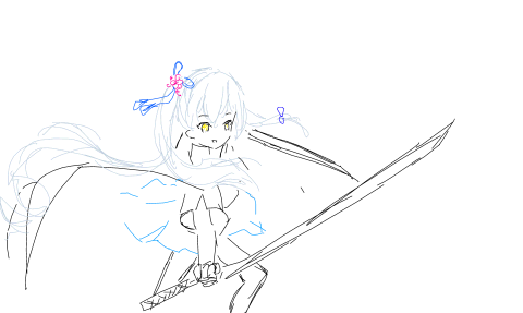拔刀少女，可能是椿姐？发椿 by mrjackzhou 2026/6/27
